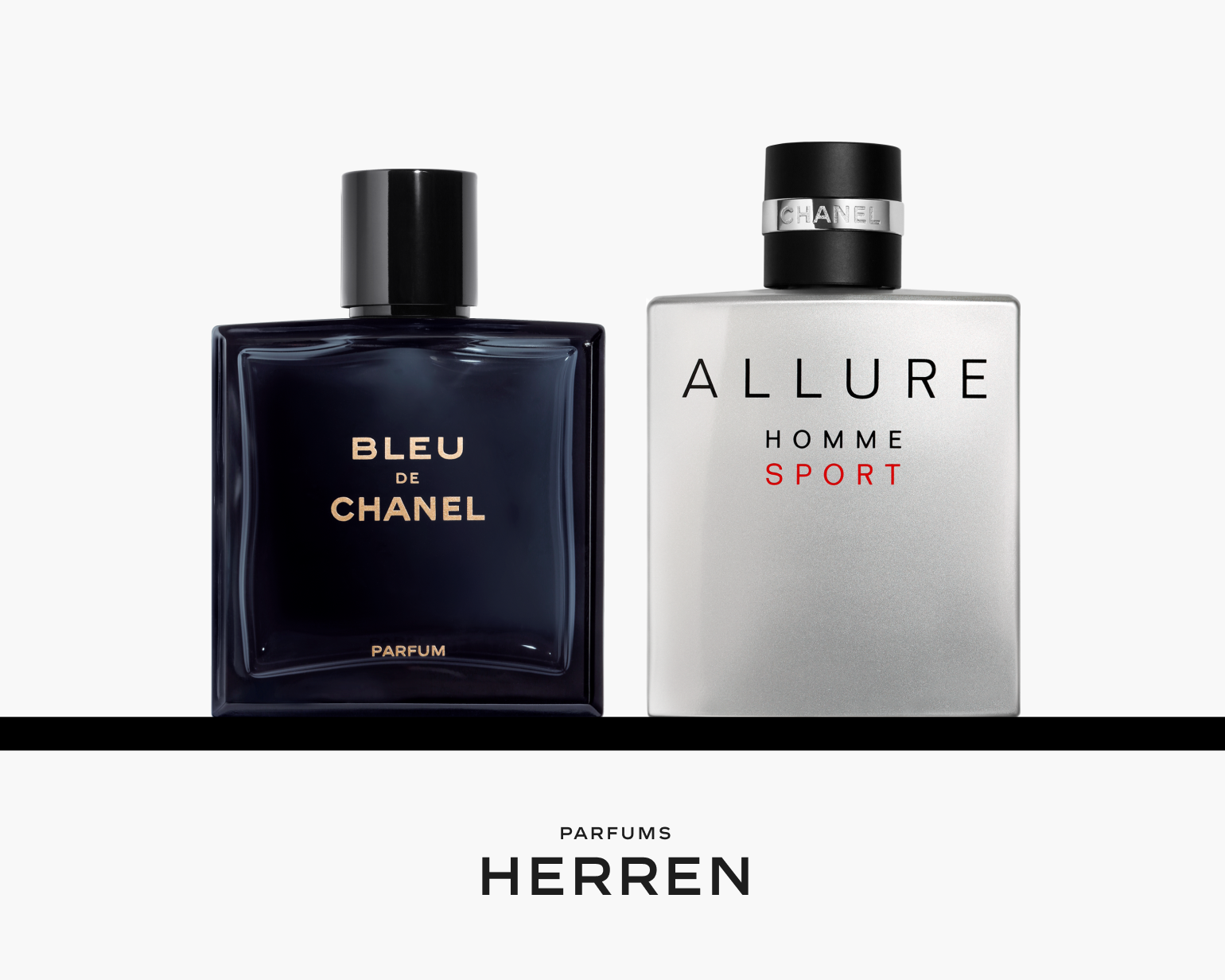 Chanel Herrendüfte - Bleu Chanel, Allure Homme Sport, Platinum